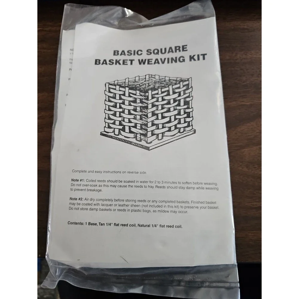 Basic Square Basket Weaving Kit